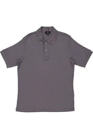 Dunhill Short Sleeve Cotton Blend Polo Shirt, Size X-Large