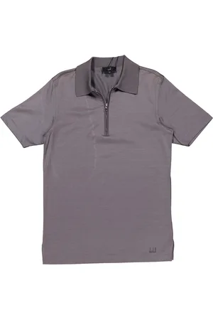 Dunhill Short Sleeve Cotton Polo Shirt, Size X-Large