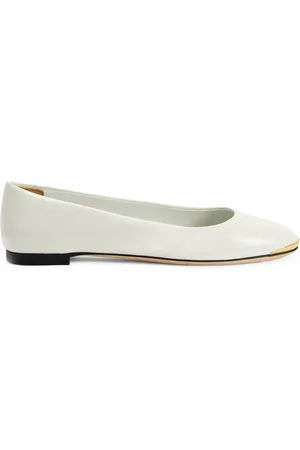 Giuseppe Zanotti Amur 2.0 Leather Ballerina Flats, Brand Size 36 ( US Size 6 )