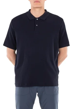 Dunhill Rollagas Short Sleeve Cotton Blend Polo Shirt, Size XX-Large