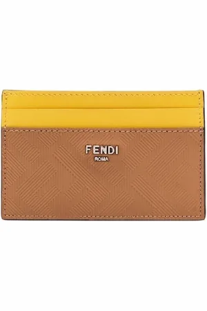 Fendi Shadow Textured FF Card Holder