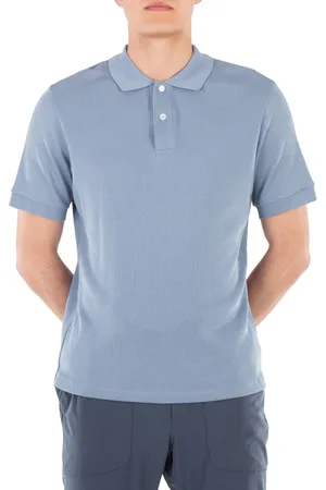 Dunhill Rollagas Short Sleeve Cotton Blend Polo Shirt, Size Large