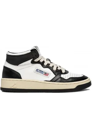 Autry Bicolor Medalist High-Top Sneakers, Brand Size 43 ( US Size 10 )