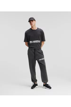 Karl Lagerfeld Men Sweatpants - Rue St-guillaume Washed Sweatpants, Man, , Size: XS
