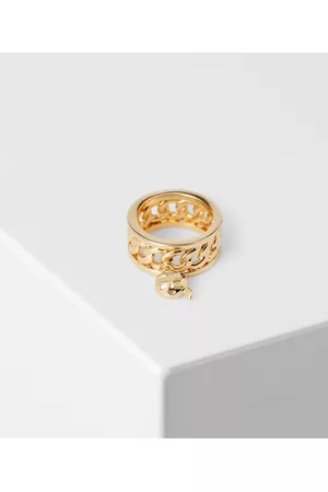 Karl Lagerfeld Women Statement Rings - K/ikonik Karl Charm Ring, Woman, , Size: XS