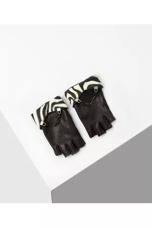 Karl Lagerfeld Women Gloves - K/karl Seven Zebra-print Gloves, Woman, , Size: S