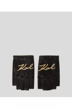 Karl Lagerfeld Women Gloves - K/signature Fingerless Gloves, Woman, , Size: S