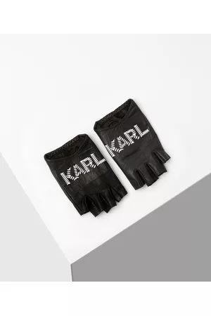 Karl Lagerfeld Women Gloves - Whipstitch Karl Logo Gloves, Woman, , Size: S