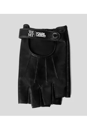 Karl Lagerfeld Women Gloves - Kl X The Met Fingerless Gloves, Woman, , Size: S