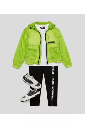 Karl Lagerfeld Sports Jackets - Boys' Hooded Windbreaker, unisex, , Size: 8Y
