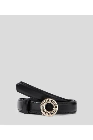 Buy Karl Lagerfeld Women Fuchsia K-FAN Leather Belt Online - 909608