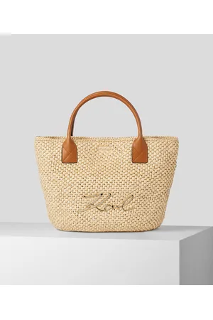 KARL LAGERFELD HOTEL BEACH TOTE - Tote bag - off white/beige 