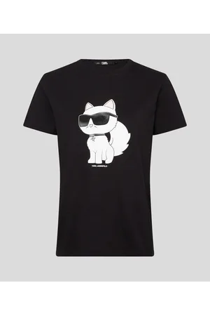 Karl Lagerfeld Ikon Choupette T-shirt, Woman, , Size: XS