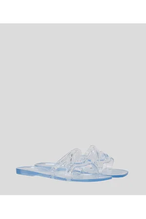 Karl Lagerfeld Signature Jelly Sandals, Woman, , Size: 35