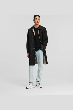 Karl Lagerfeld Reversible Trenchcoat, Man, , Size: XS