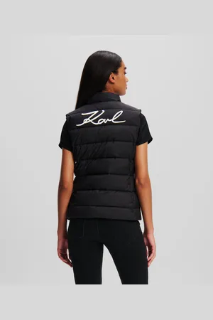 Karl Lagerfeld Karl Signature Ultra Light Padded Gilet, Woman, , Size: 38