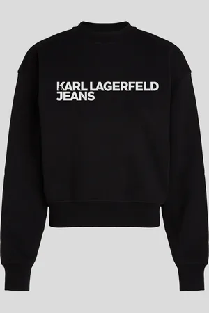 KL Jeans Logo Sweatshirt, Woman, , Size: XS