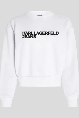 KL Jeans Logo Sweatshirt, Woman, , Size: XS