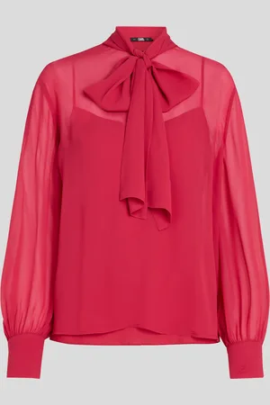 Karl Lagerfeld Bow Blouse, Woman, , Size: 38