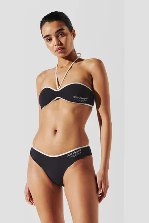 Karl Lagerfeld Hotel Karl Bandeau Bikini Top, Woman, , Size: XS