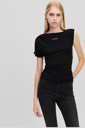 Karl Lagerfeld One Sleeve T-shirt, Woman, , Size: XS