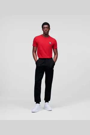 Karl Lagerfeld Ikon Pintuck Sweatpants, Man, , Size: XS