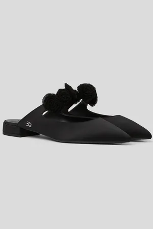 Karl Lagerfeld Kerrie Flora Mary Jane Mules, Woman, , Size: 35