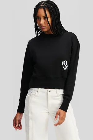 Karl Lagerfeld Monogram Sweatshirt, Woman, , Size: XS