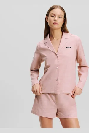 Karl Lagerfeld Karl Logo Pajama Shorts Set, Woman, , Size: XS