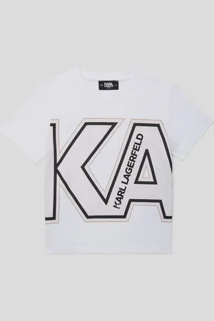Karl Lagerfeld Boys Big Karl Logo T-shirt, unisex, , Size: 3Y