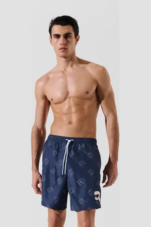 Karl Lagerfeld Ikon All-over-print Boardshorts, Man, , Size: XS