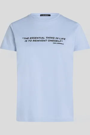 Karl Lagerfeld Karl Quote T-shirt, Woman, , Size: XS