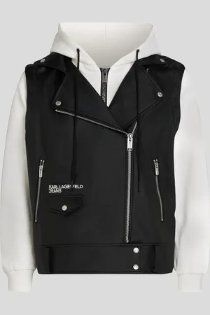 Karl Lagerfeld Biker Jacket, Woman, , Size: XS