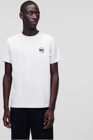 Karl Lagerfeld Ikon Patch T-shirt, Man, , Size: XS