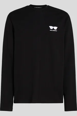 Karl Lagerfeld Sunglasses Long-sleeved T-shirt, Man, , Size: XS