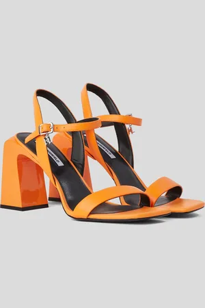 Karl Lagerfeld Astra Nova Strap Heeled Sandals, Woman, , Size: 4