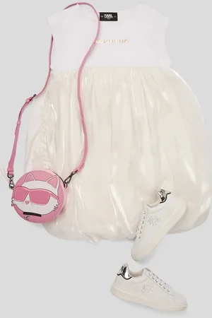 Karl Lagerfeld Girls Voile Party Dress, unisex, , Size: 4Y