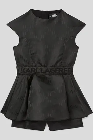 Karl Lagerfeld Girls Jacquard Dress, unisex, , Size: 3Y