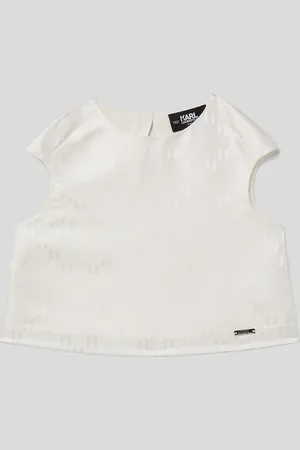 Karl Lagerfeld Girls Monogram Top, unisex, , Size: 3Y