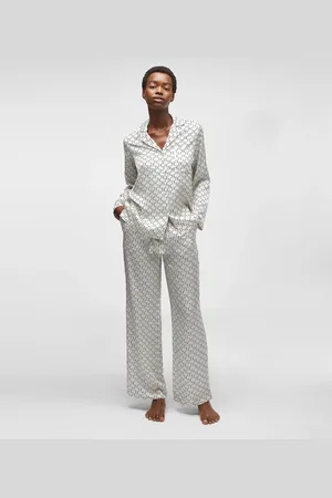 Karl Lagerfeld Monogram Pyjama Set, Woman, , Size: XS