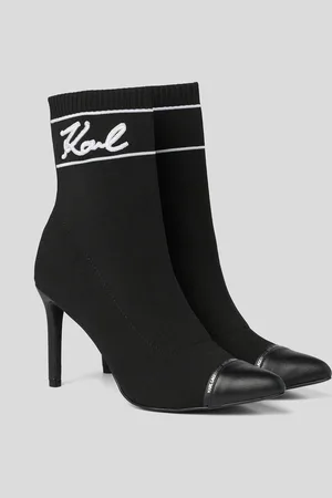 Karl Lagerfeld Pandara Signia Mid-calf Boots, Woman, , Size: 4