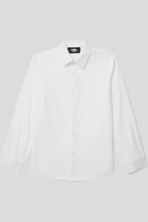 Karl Lagerfeld Boys Monogram Shirt, unisex, , Size: 6Y