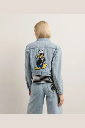 Karl Lagerfeld Disney X Kl Denim Jacket, Woman, , Size: XS