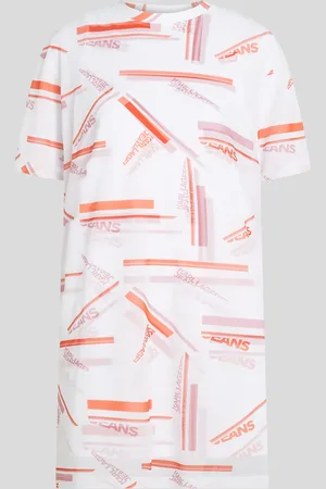Karl Lagerfeld Graphic Print Mesh Dress, Woman, , Size: XS
