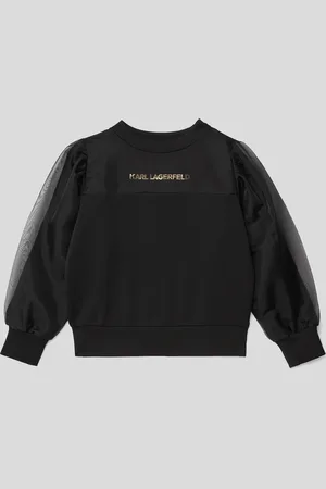 Karl Lagerfeld Girls Organza Sweatshirt, unisex, , Size: 2Y