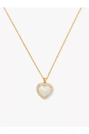 Kate Spade Women Necklaces - My Love Pavé Heart Pendant
