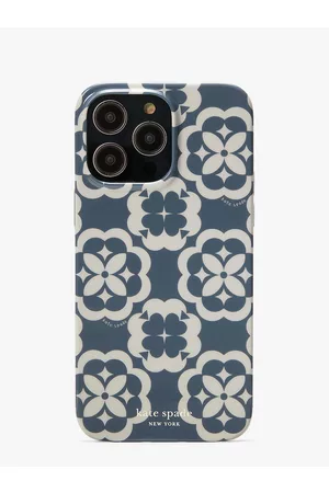 Kate Spade Women Phones Cases - Spade Flower Monogram Iphone 14 Pro Max Case