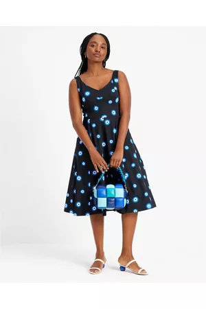 Kate Spade Poplin Montauk Dress in Blue