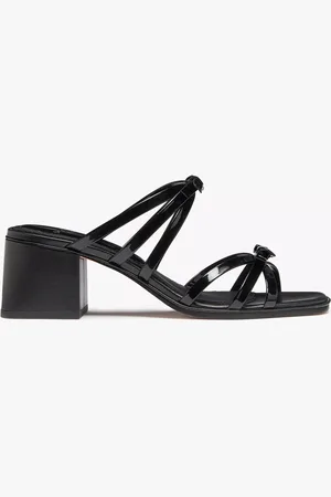 Kate Spade Carolina Patent Block Heel Sandals