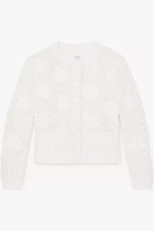 Kate Spade Daisy Crochet Cardigan